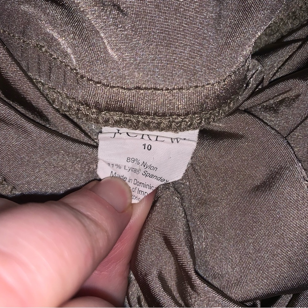 J. Crew One Shoulder Bathing Suit One Piece 10 - Picture 3 of 9